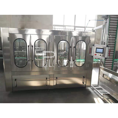 5000BPH Monoblok Otomatik Sıcak Dolum Makinesi Plastik Şişe Meyve Portakal Suyu Dolum Ve Kapatma Makinesi ekipmanları
