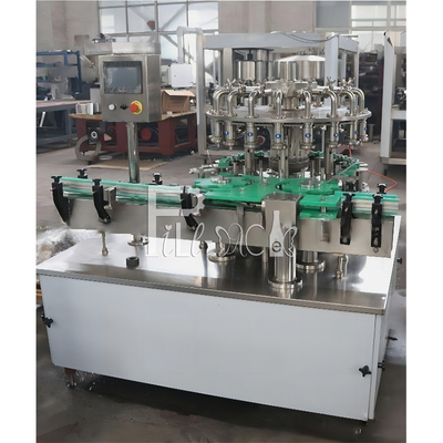 Cam Şişe 0-2L Otomatik Meyve Suyu İçecek Sıcak Dolum Makinesi Yıkama Dolum Kapatma Hattı